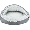 Trixie Trixie hondenmand donut harvey grijs / wit-zwart