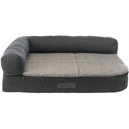 Trixie Trixie vital hondenmand sofa bendson orthopedisch grijs