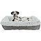 Trixie Trixie hondenmand harvey grijs / wit