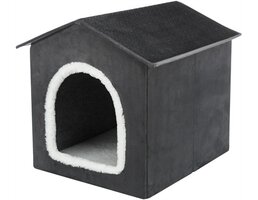 Trixie Trixie hondenmand / kattenmand huis livia grijs / wit