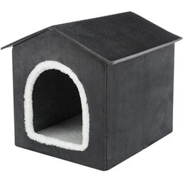 Trixie Trixie hondenmand / kattenmand huis livia grijs / wit