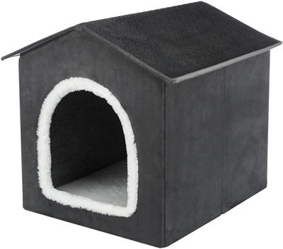 Trixie Trixie hondenmand / kattenmand huis livia grijs / wit
