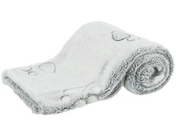 Trixie Trixie hondendeken nando softfleece lichtgrijs