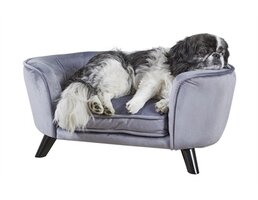 Enchanted pet Enchanted hondenmand / sofa romy pewter grijs