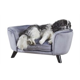 Enchanted pet Enchanted hondenmand / sofa romy pewter grijs