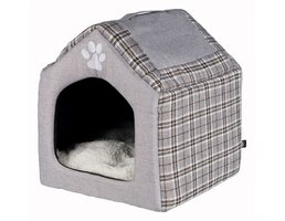Trixie Trixie relax iglo hondenhuis silas grijs / creme