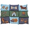 Trixie Trixie hondenkussen patchwork blauw / groen