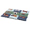 Trixie Trixie hondenkussen patchwork blauw / groen
