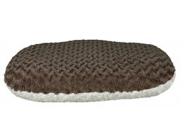 Trixie Trixie ovaal kussen kaline grijs/wit