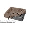 Bia Bia bed fleece hoes hondenmand taupe