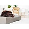 Bia Bia bed kunstleer hoes hondenmand taupe