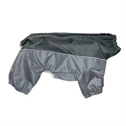 Happy pet Happy pet hondenjas go walk mud coat waterproof grijs