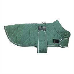Happy pet Happy pet hondenjas go walk quilted classic teal groen