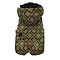 Croci Croci hondenjas goldfinger waterproof geel / zwart