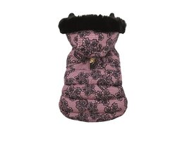 Croci Croci hondenjas lacy gevoerd roze