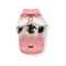 Croci Croci hondentrui met veren roze / wit