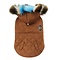 Croci Croci hondenjas shearling gevoerd bruin