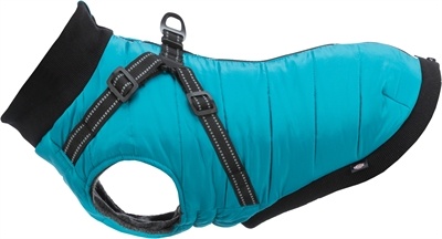 Trixie Trixie hondenjas pontis met tuig aqua