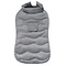 Croci Croci hondenjas padded eco leaves gerecycled grijs