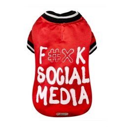 Croci Croci hondenjas social media rood