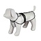 Trixie Trixie regenjas tarbes transparant / zwarte stroken