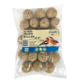 De vries De vries mezenbollen in folie