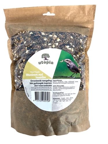 Utopia Utopia strooivoer met insecten