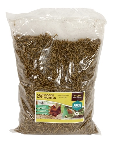 Utopia Utopia meelwormen voor kippen en tuinvogels