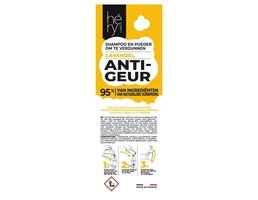 Hery Hery shampoo poeder tegen geurtjes