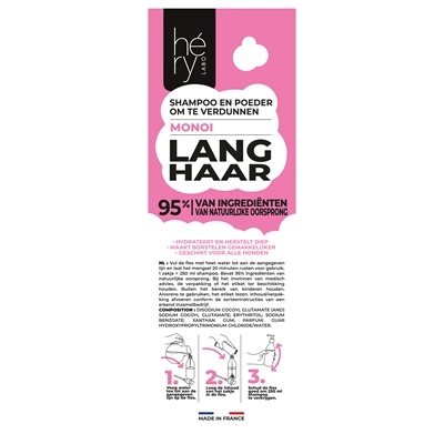Hery Hery shampoo poeder langharige vacht