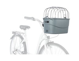 Trixie Trixie stuur-fietsmand kunststof grijs