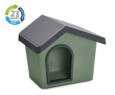 Imac Imac hondenhok zeus 70 2nd life gerecycled groen