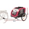 Trixie Trixie hondenfietskar zwart / rood