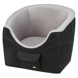 Trixie Trixie hondenmand autostoel zwart / grijs