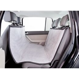 Trixie Trixie auto-hondendeken 4-seasons zwart / grijs