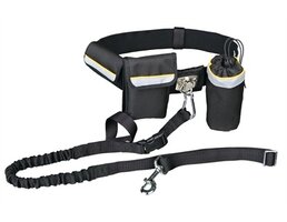 Trixie Trixie heupriem met jogginglijn zwart