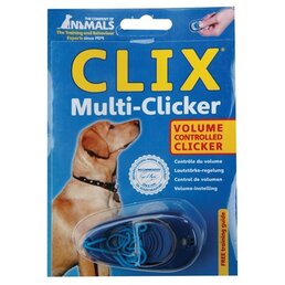 The company of animals Coa clix multi-clicker 3 tonig blauw