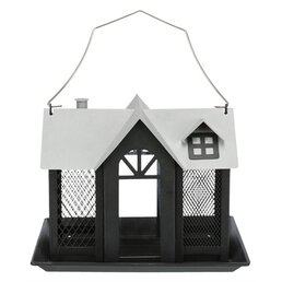 Trixie Trixie voederhuis villa metaal zwart