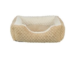 Trixie Trixie hondenmand kaline mio hoekig lichtbruin / creme