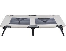 Trixie Trixie stretcher hondenligbed grijs / zwart
