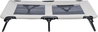 Trixie Trixie stretcher hondenligbed grijs / zwart