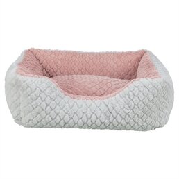 Trixie Trixie hondenmand kaline mio hoekig grijs / oudroze