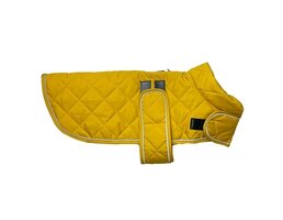 Happy pet Happy pet hondenjas go walk quilted classic mosterd