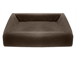 Bia Bia bed royal fluweel hoes hondenmand bruin