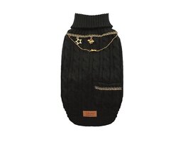 Croci Croci hondentrui met ketting goudkleurig / zwart