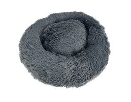 Sazzz Sazzz hondenmand fluffy antraciet grijs
