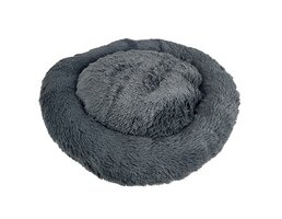 Sazzz Sazzz hondenmand fluffy antraciet grijs