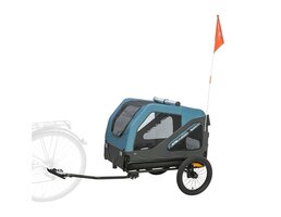 Trixie Trixie fietskar tot 45 kg blauw / grijs