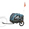 Trixie Trixie fietskar tot 45 kg blauw / grijs