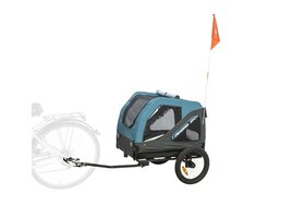 Trixie Trixie fietskar tot 35 kg blauw / grijs